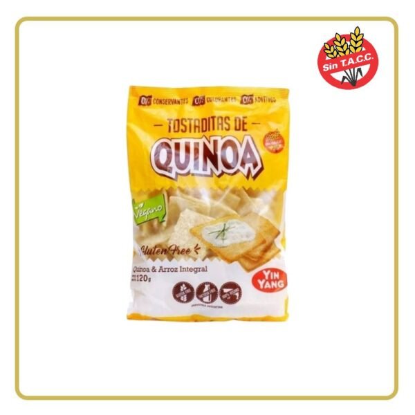 Tostaditas de Quinoa / Chia Gluten Free