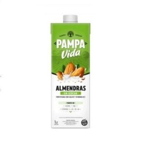 Leche de Almendras Sabor Original Pampa Vida S/ Azucar