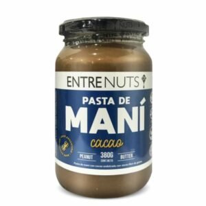 Pasta de Mani c/ Cacao Puro Entrenuts x380g