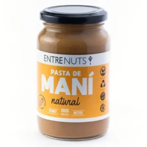 Pasta de Mani Sabor Natural Entrenuts x380g