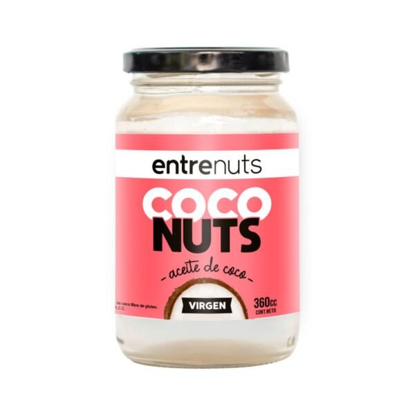 Aceite de Coco Virgen 360 cc Entre Nuts
