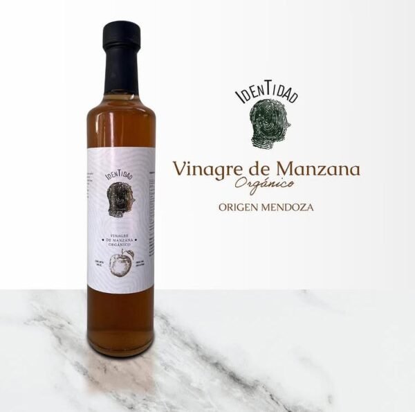 Vinagre de Sidra de Manzana Organico - Identidad x 500 cc