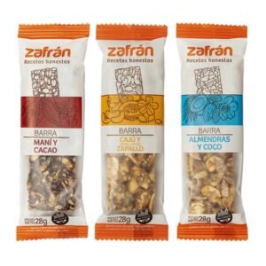 Barrita Zafran Almendra y Coco