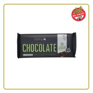 Barra de Chocolate COLONIAL s/ azucar 55% Cacao 100 g
