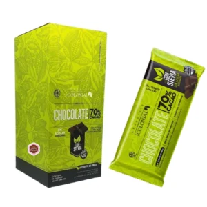 Barra de Chocolate COLONIAL 70% Cacao c/ Stevia 100 g
