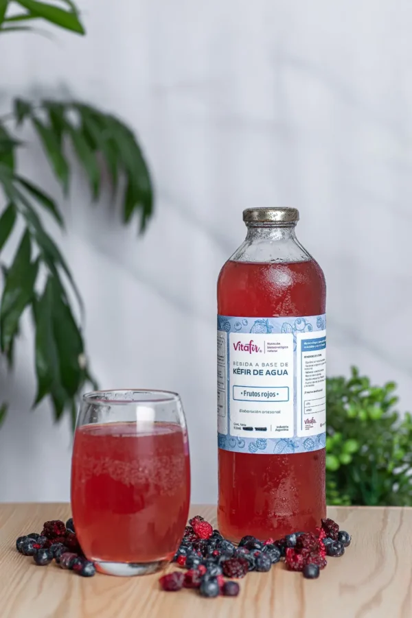 Kefir Vitafir x 910 ml Plastico Frutos Rojos