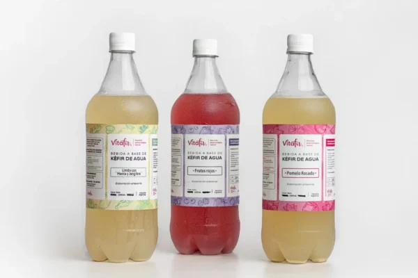 Kefir Vitafir x 910 ml Plastico Pomelo Rosado - Image 3
