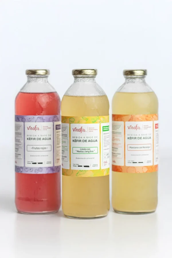 Kefir Vitafir x 910 ml Plastico Manzana y Naranja - Image 3