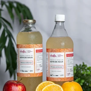 Kefir Vitafir x 910 ml Plastico Manzana y Naranja