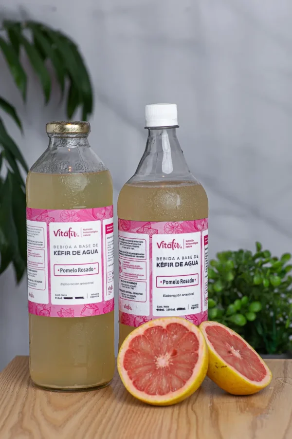 Kefir Vitafir x 910 ml Plastico Pomelo Rosado