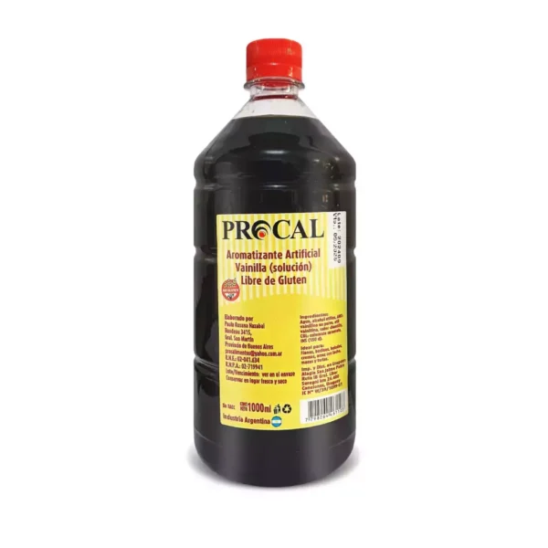 Esencia de Vainilla Procal x1L Sin TACC