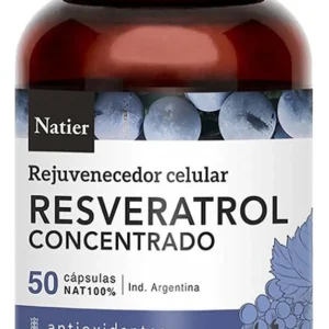 Resveratrol 100 % natural por 50 capsulas