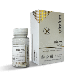 Vtalium Hierro x 30 cap – HG Laboratorios