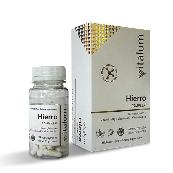 Vtalium Hierro x 30 cap - HG Laboratorios
