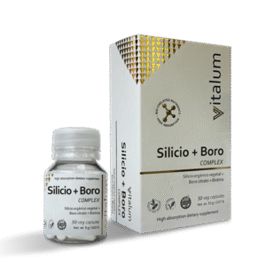 Vtalium Silicio + Boro x 30 cap – HG Laboratorios